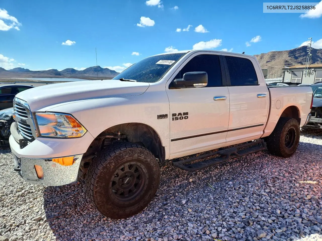 RAM 1500 2018, VIN 1C6RR7LT2JS258836