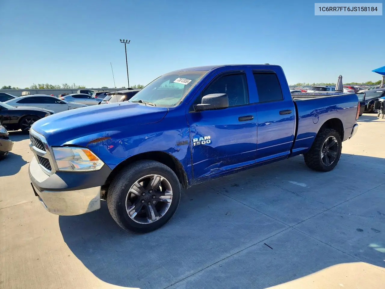 RAM 1500 2018, VIN 1C6RR7FT6JS158184
