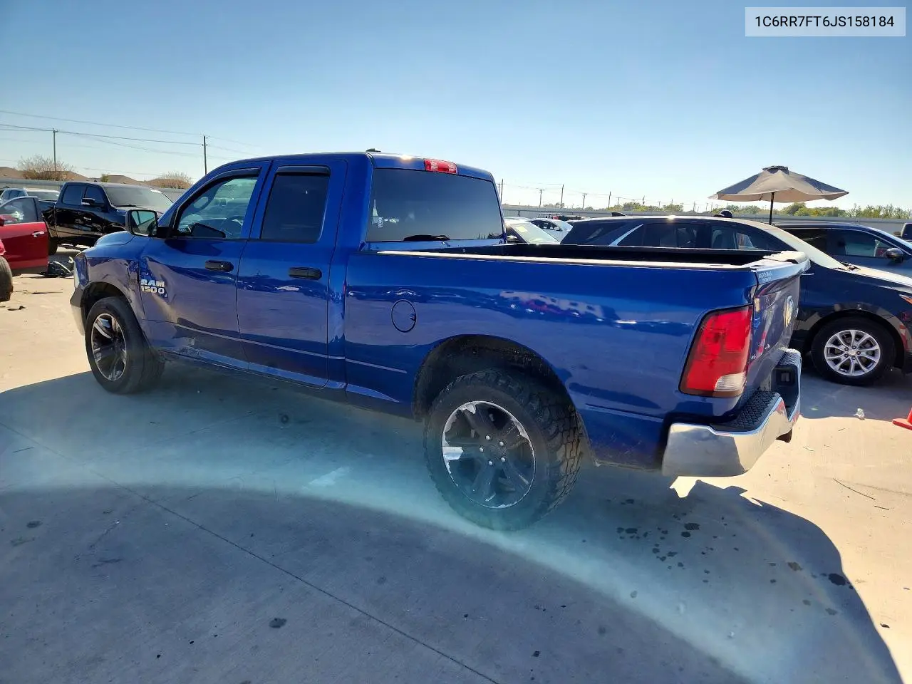 2018 RAM 1500 VIN 1C6RR7FT6JS158184 — фото 2