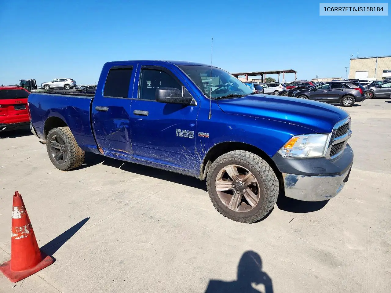 2018 RAM 1500 VIN 1C6RR7FT6JS158184 — фото 4