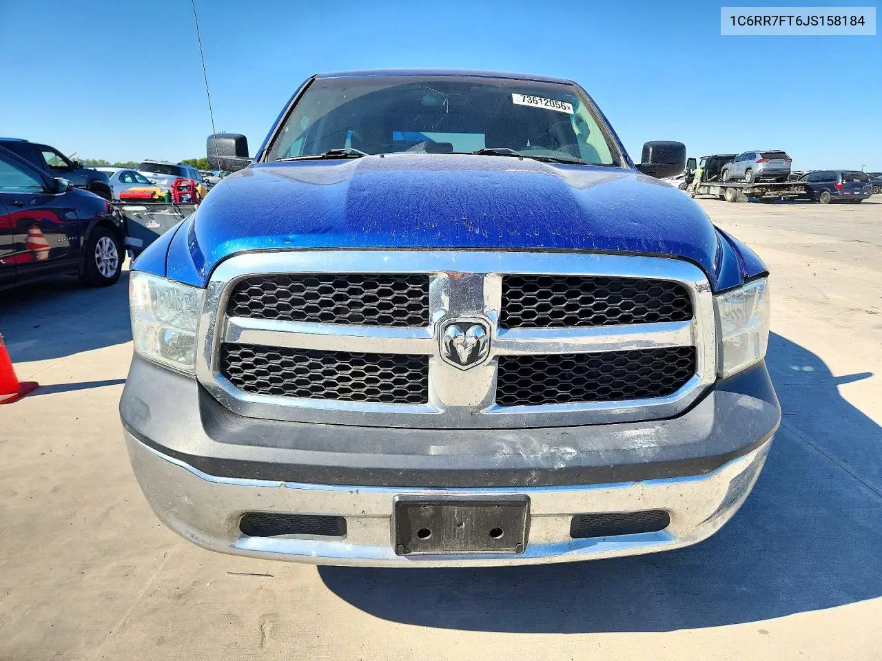 2018 RAM 1500 VIN 1C6RR7FT6JS158184 — фото 5