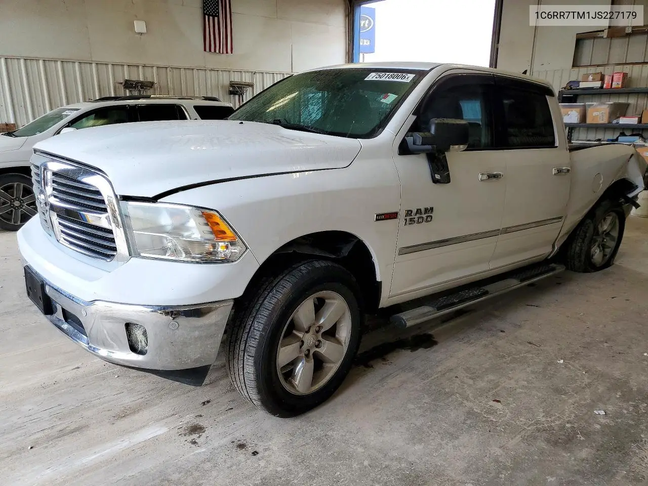 RAM 1500 2018, VIN 1C6RR7TM1JS227179