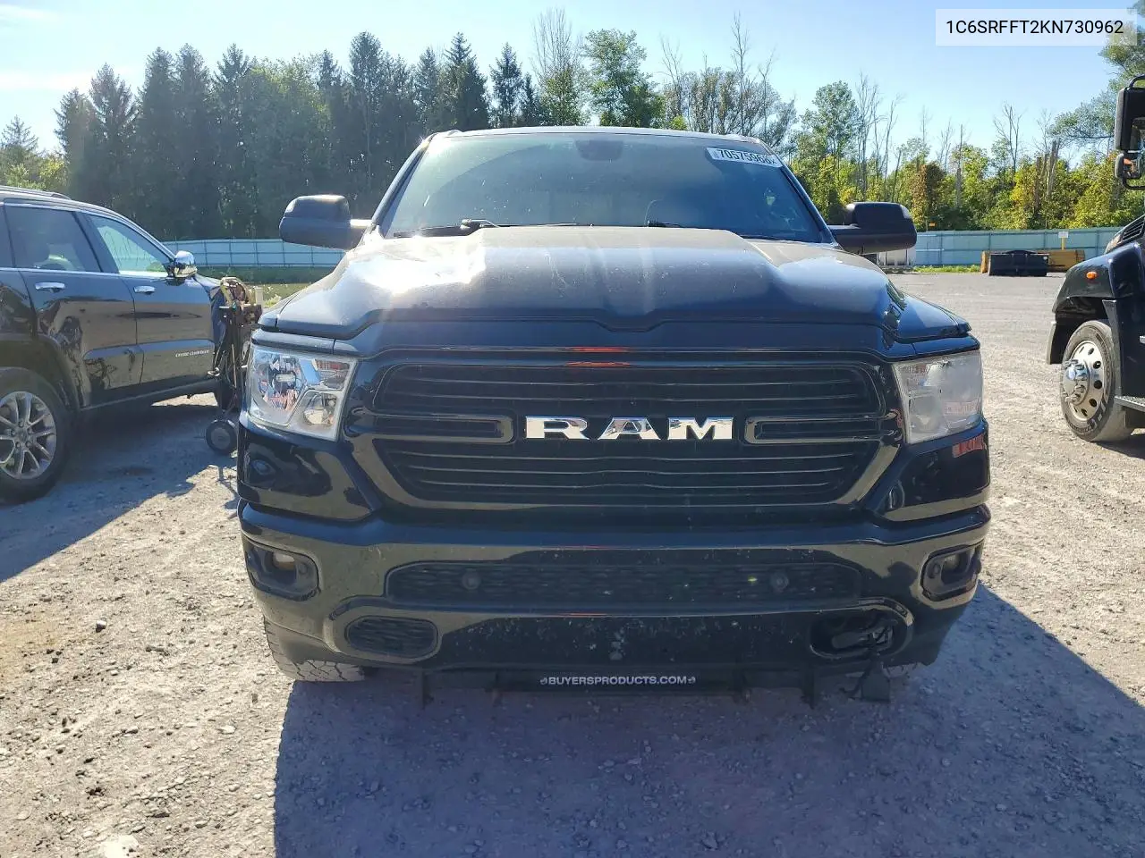 2019 RAM 1500 VIN 1C6SRFFT2KN730962 — фото 5