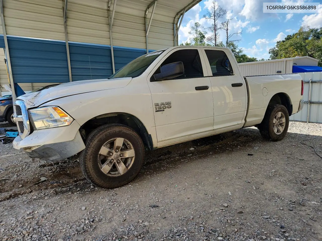 RAM 1500 2019, VIN 1C6RR6FG6KS586898
