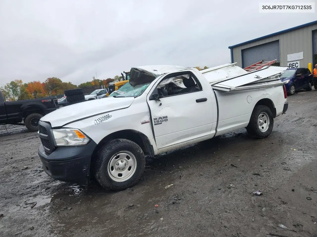 RAM 1500 2019, VIN 3C6JR7DT7KG712535