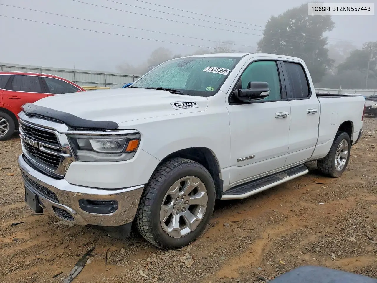RAM 1500 2019, VIN 1C6SRFBT2KN557448