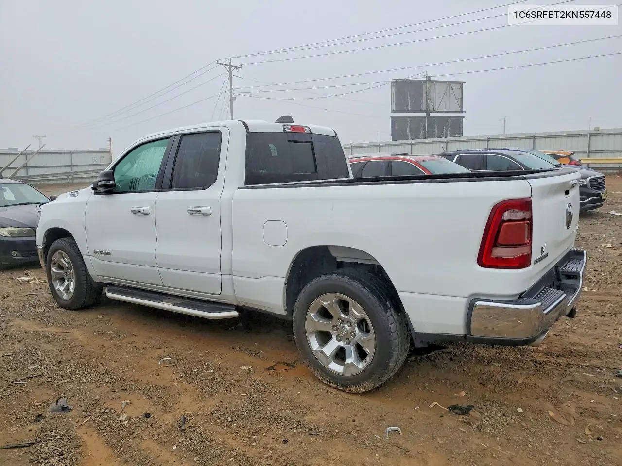 2019 RAM 1500 VIN 1C6SRFBT2KN557448 — фото 2