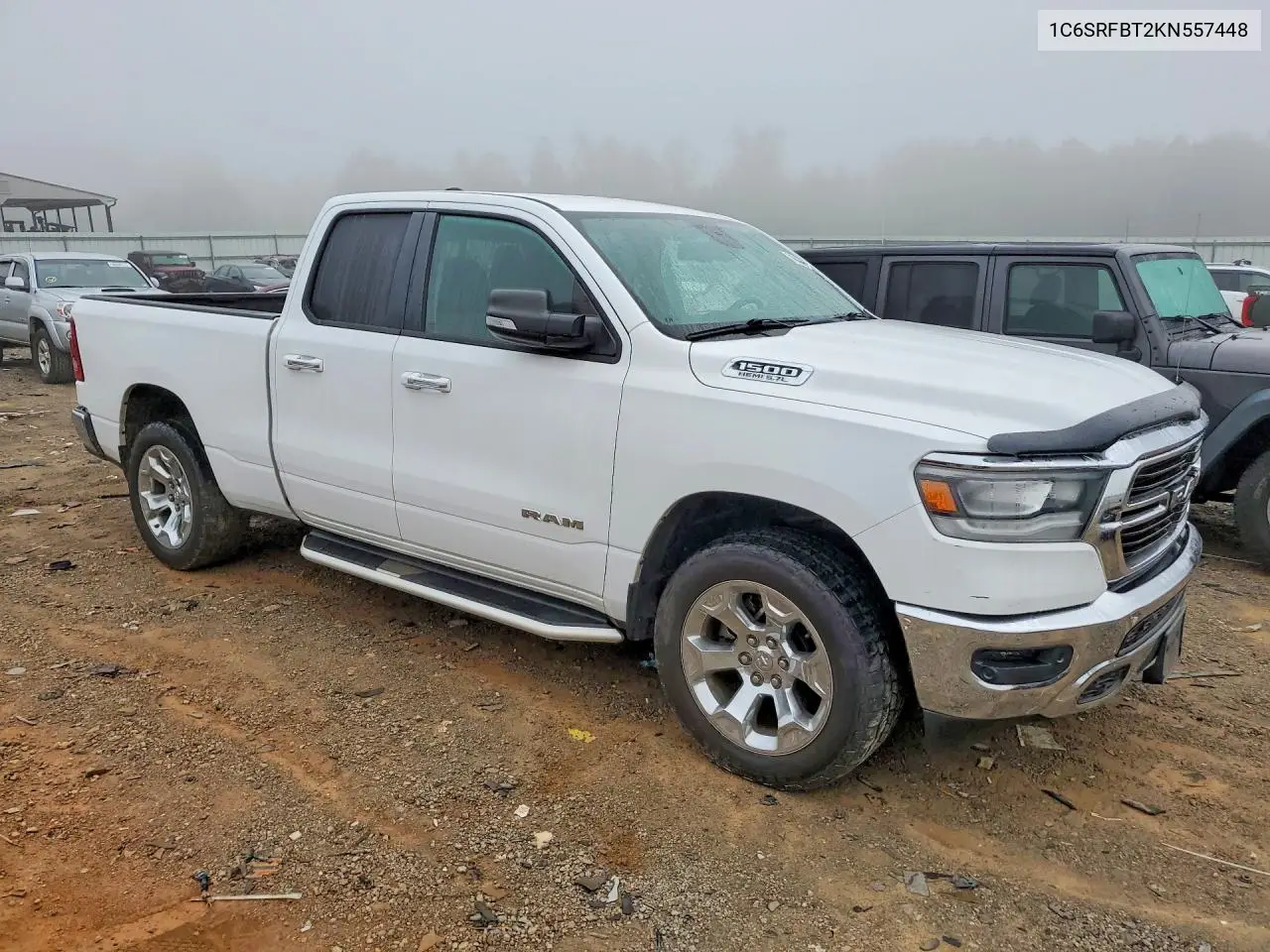 2019 RAM 1500 VIN 1C6SRFBT2KN557448 — фото 4