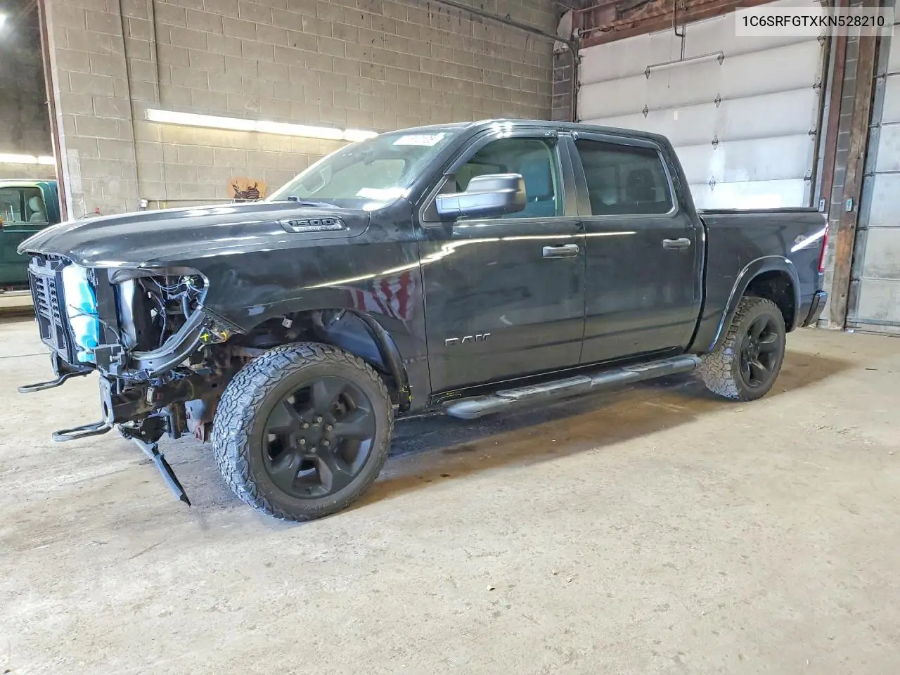 RAM 1500 2019, VIN 1C6SRFGTXKN528210