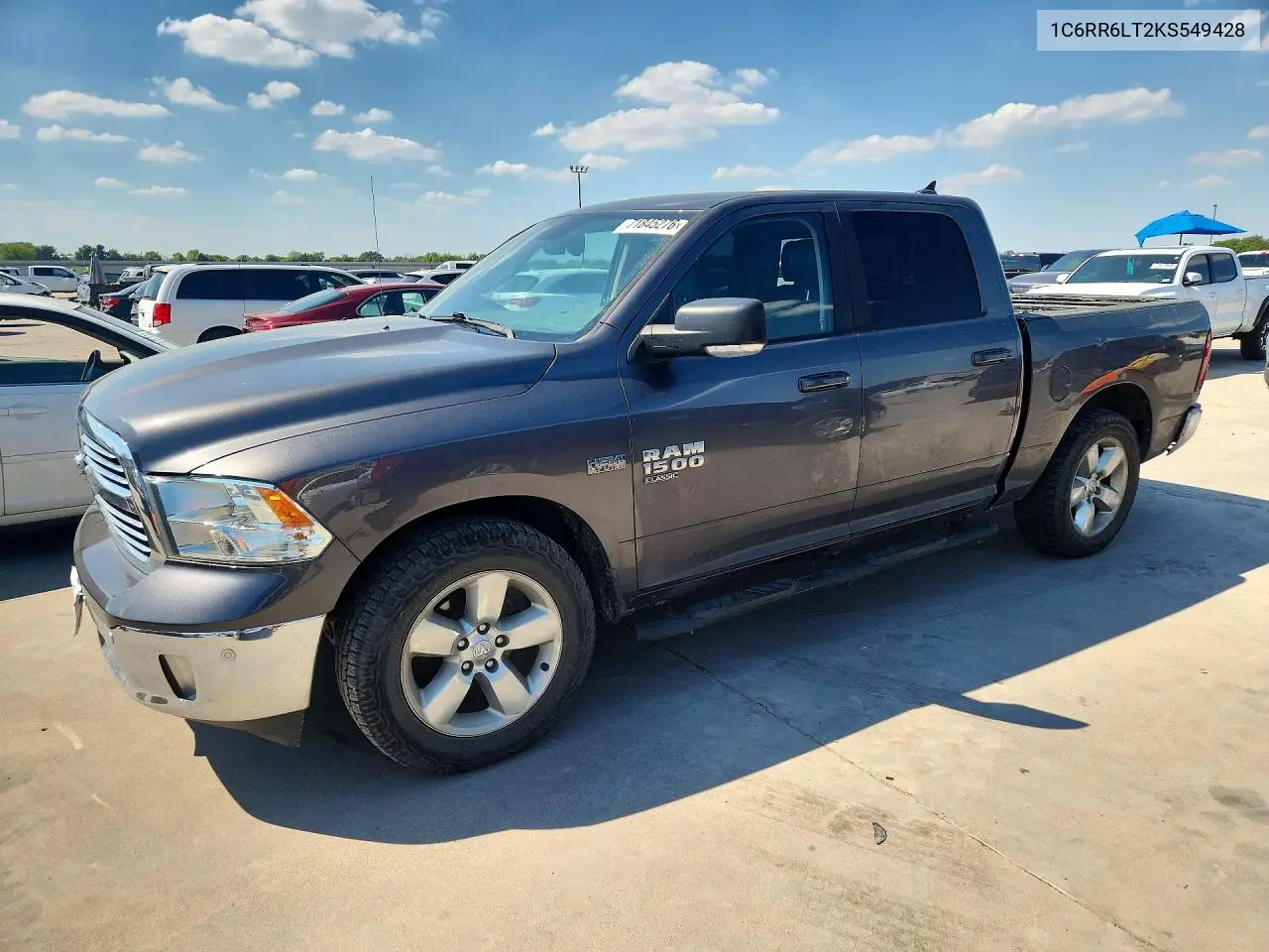 RAM 1500 2019, VIN 1C6RR6LT2KS549428
