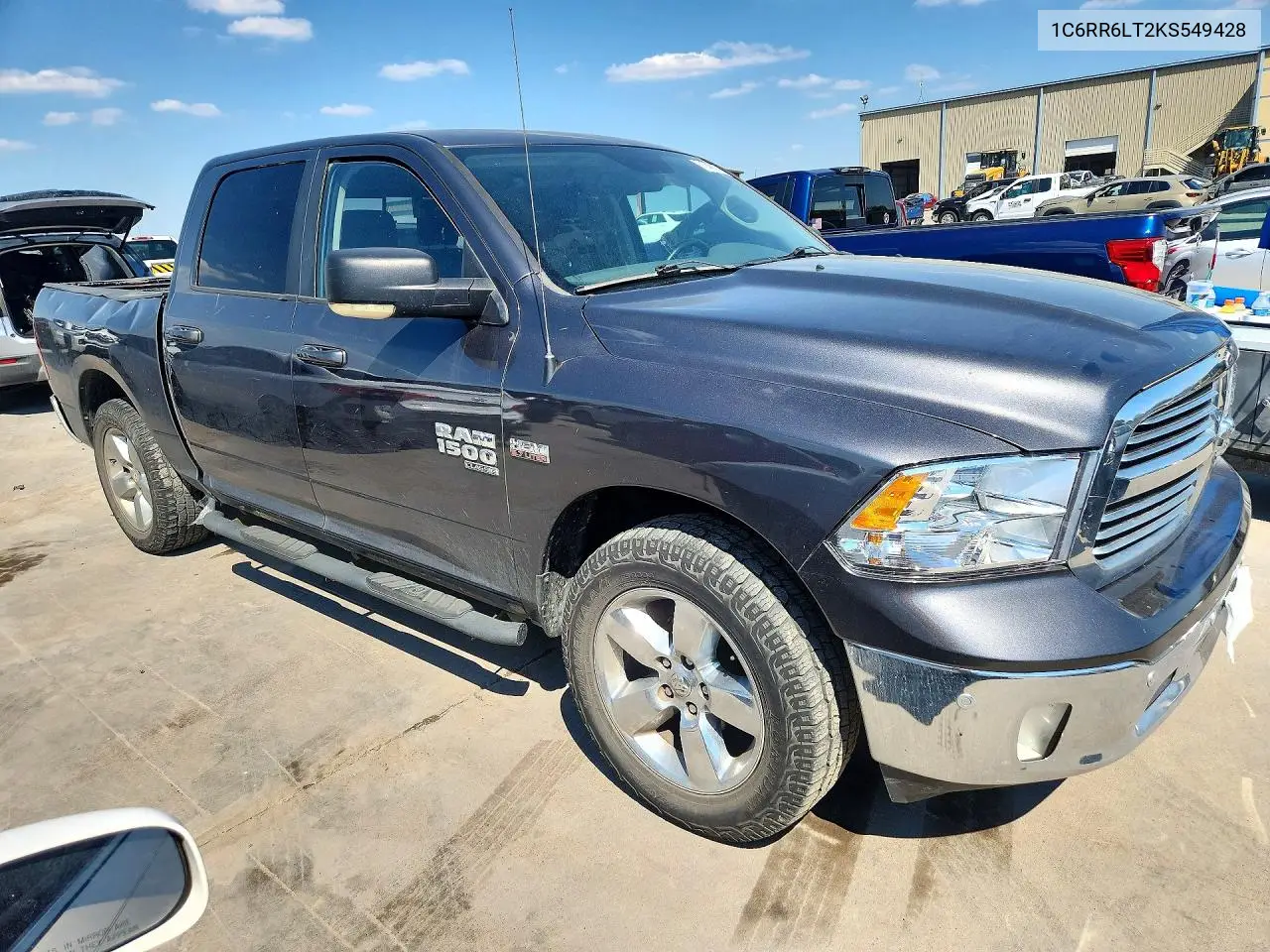 2019 RAM 1500 VIN 1C6RR6LT2KS549428 — фото 4