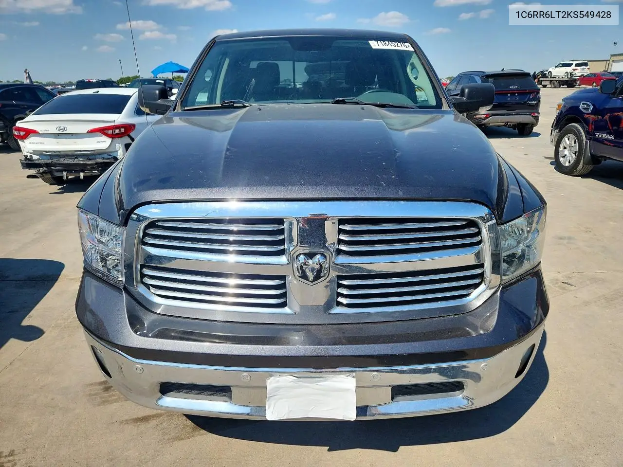 2019 RAM 1500 VIN 1C6RR6LT2KS549428 — фото 5