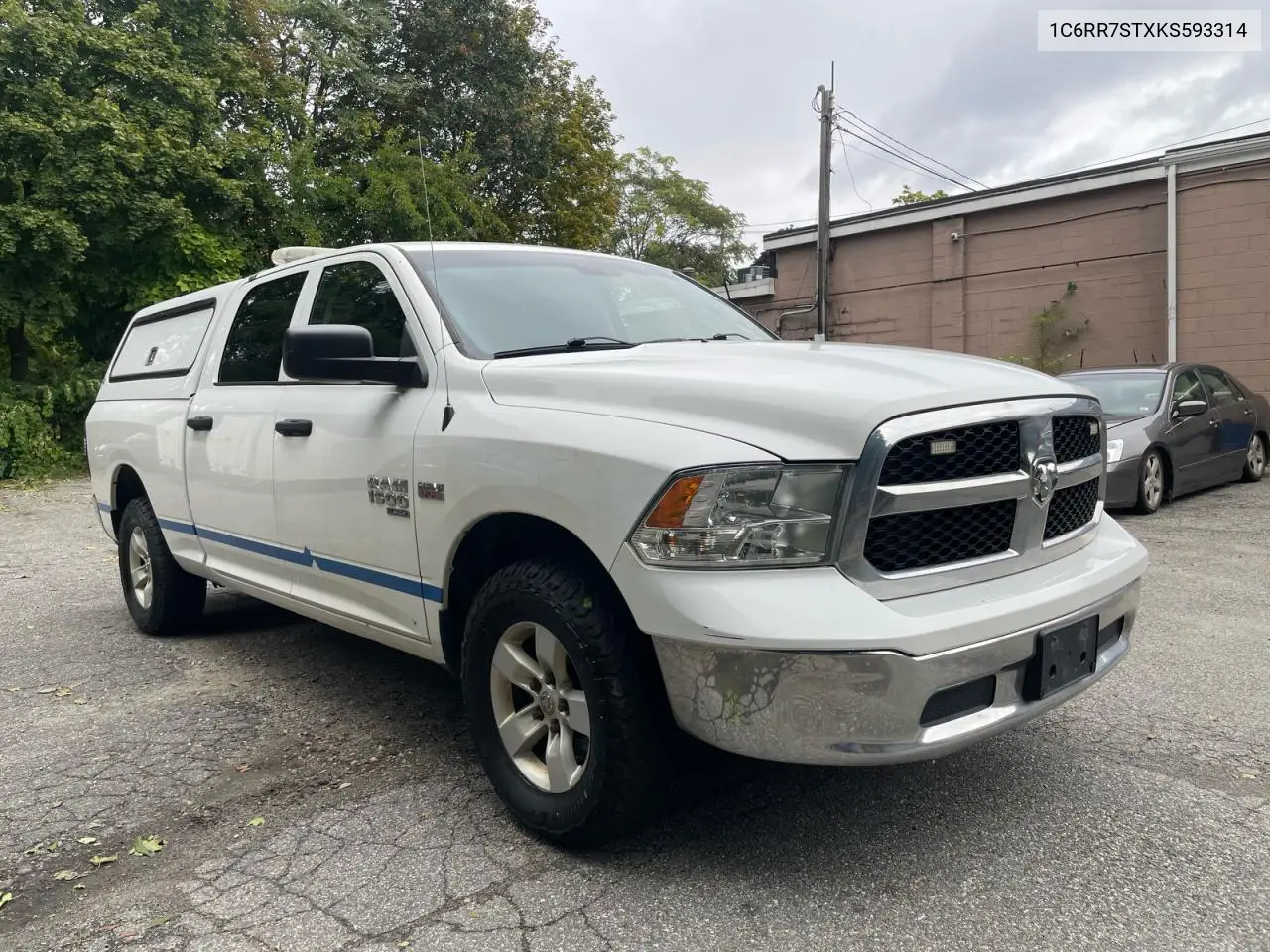 RAM 1500 2019, VIN 1C6RR7STXKS593314