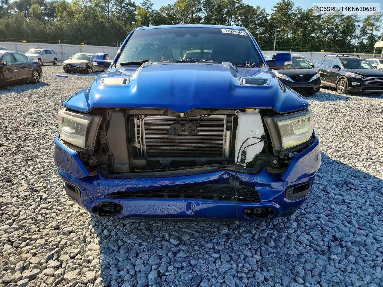 2019 RAM 1500 VIN 1C6SRFJT4KN630658 — фото 5