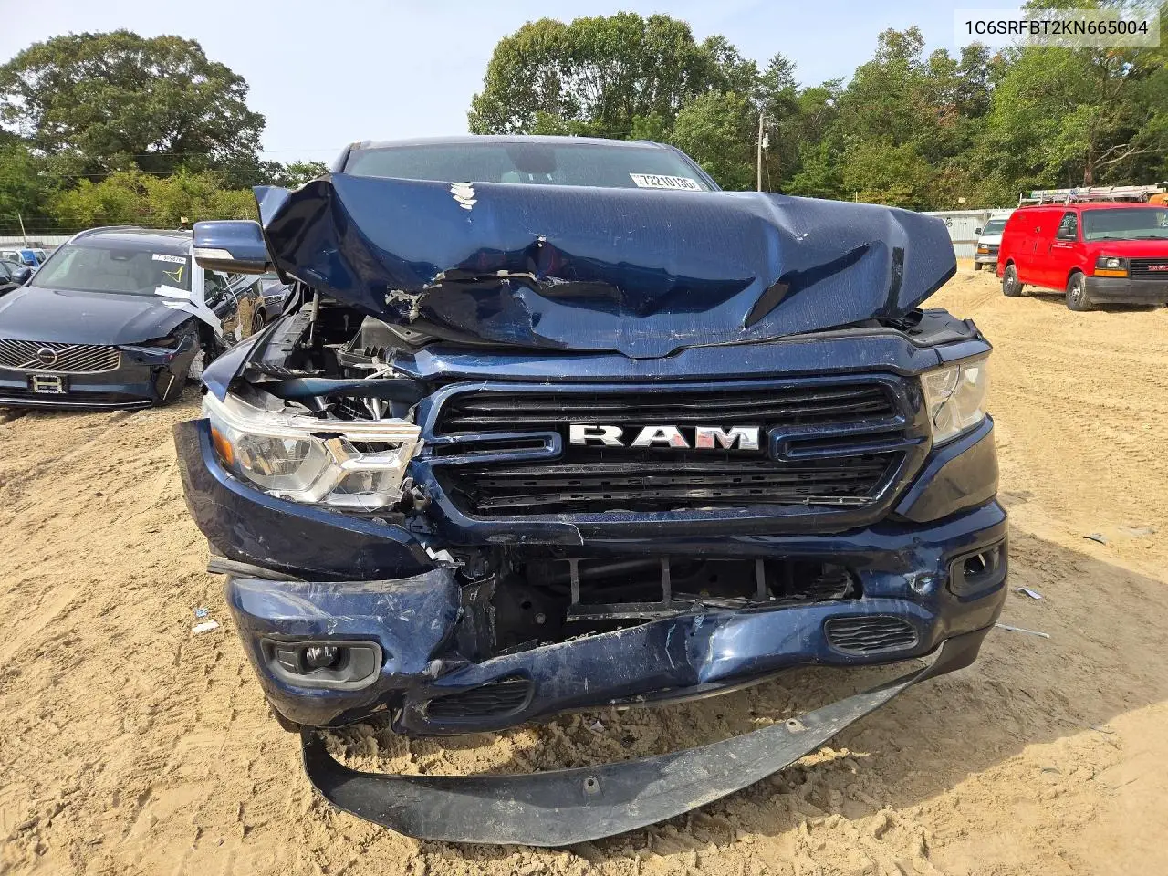 2019 RAM 1500 VIN 1C6SRFBT2KN665004 — фото 5