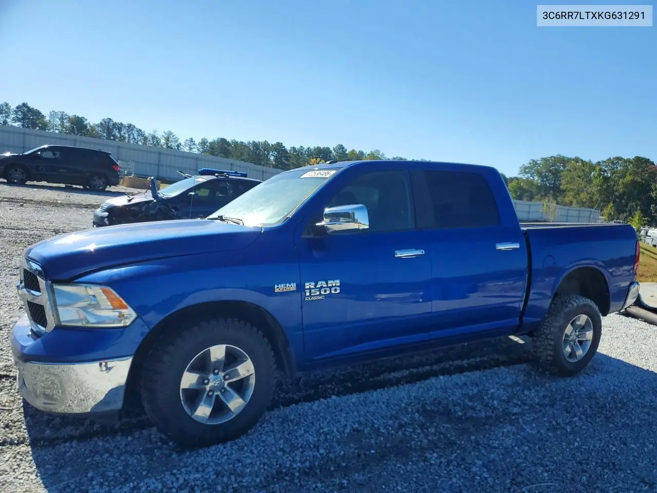 2019 RAM 1500 VIN 3C6RR7LTXKG631291 — фото 2