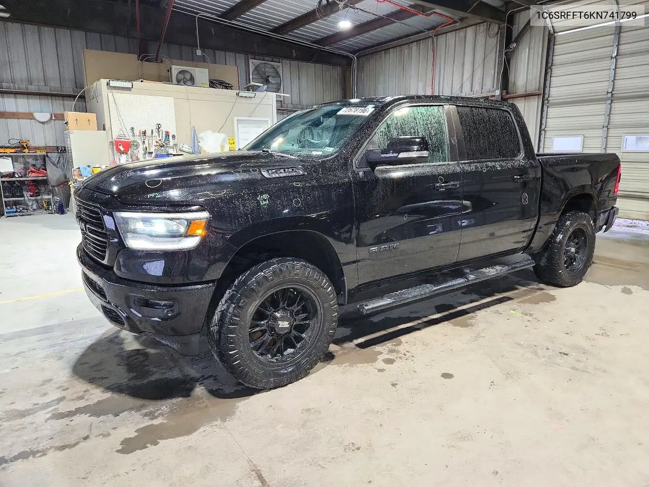 RAM 1500 2019, VIN 1C6SRFFT6KN741799