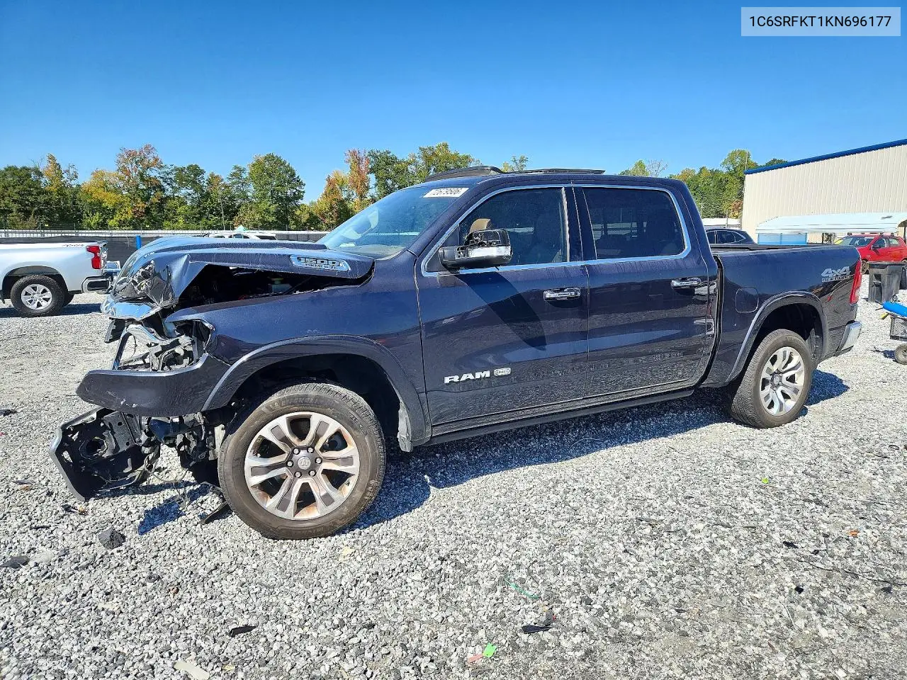 RAM 1500 2019, VIN 1C6SRFKT1KN696177