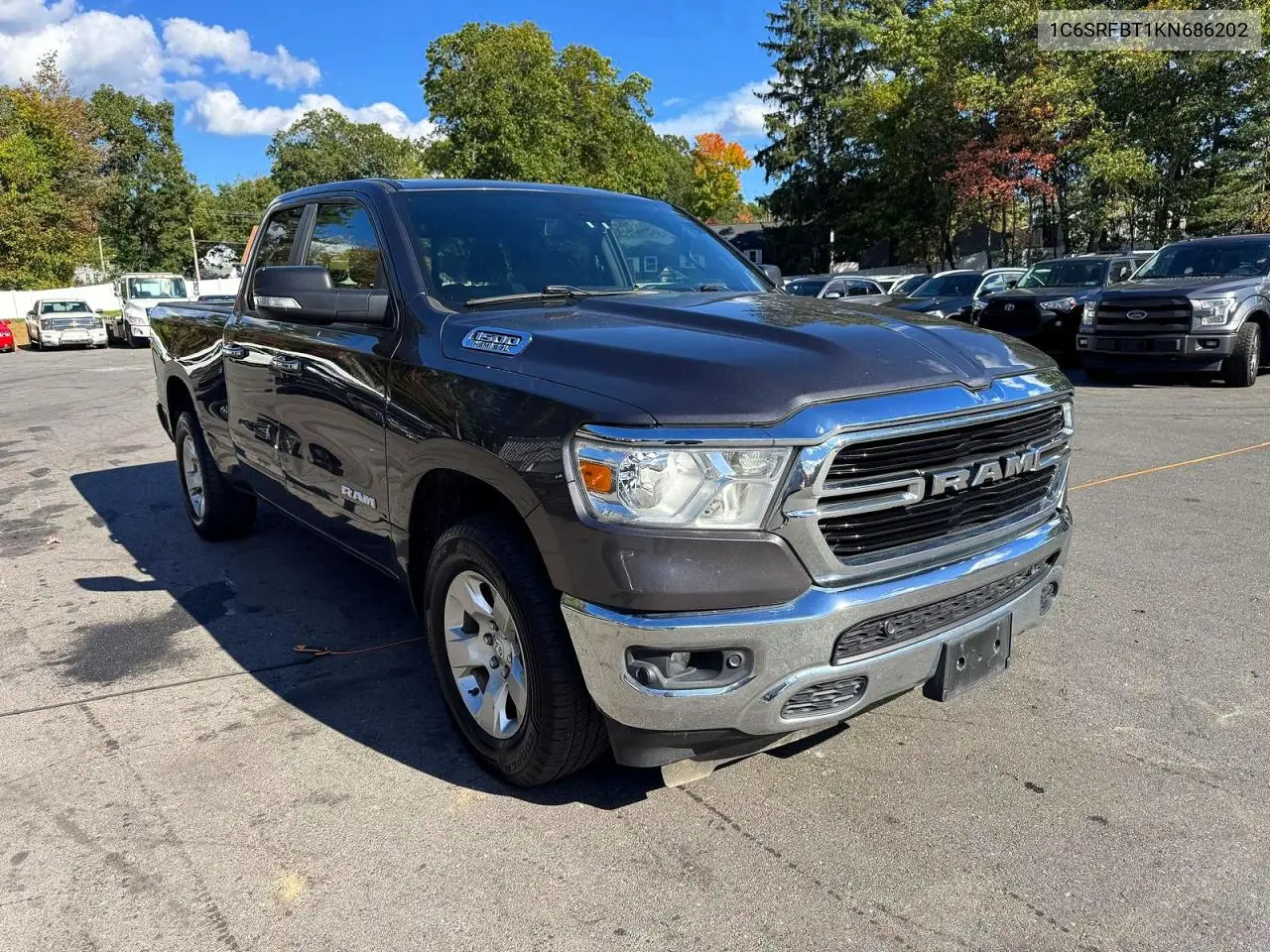 2019 RAM 1500 VIN 1C6SRFBT1KN686202 — фото 4