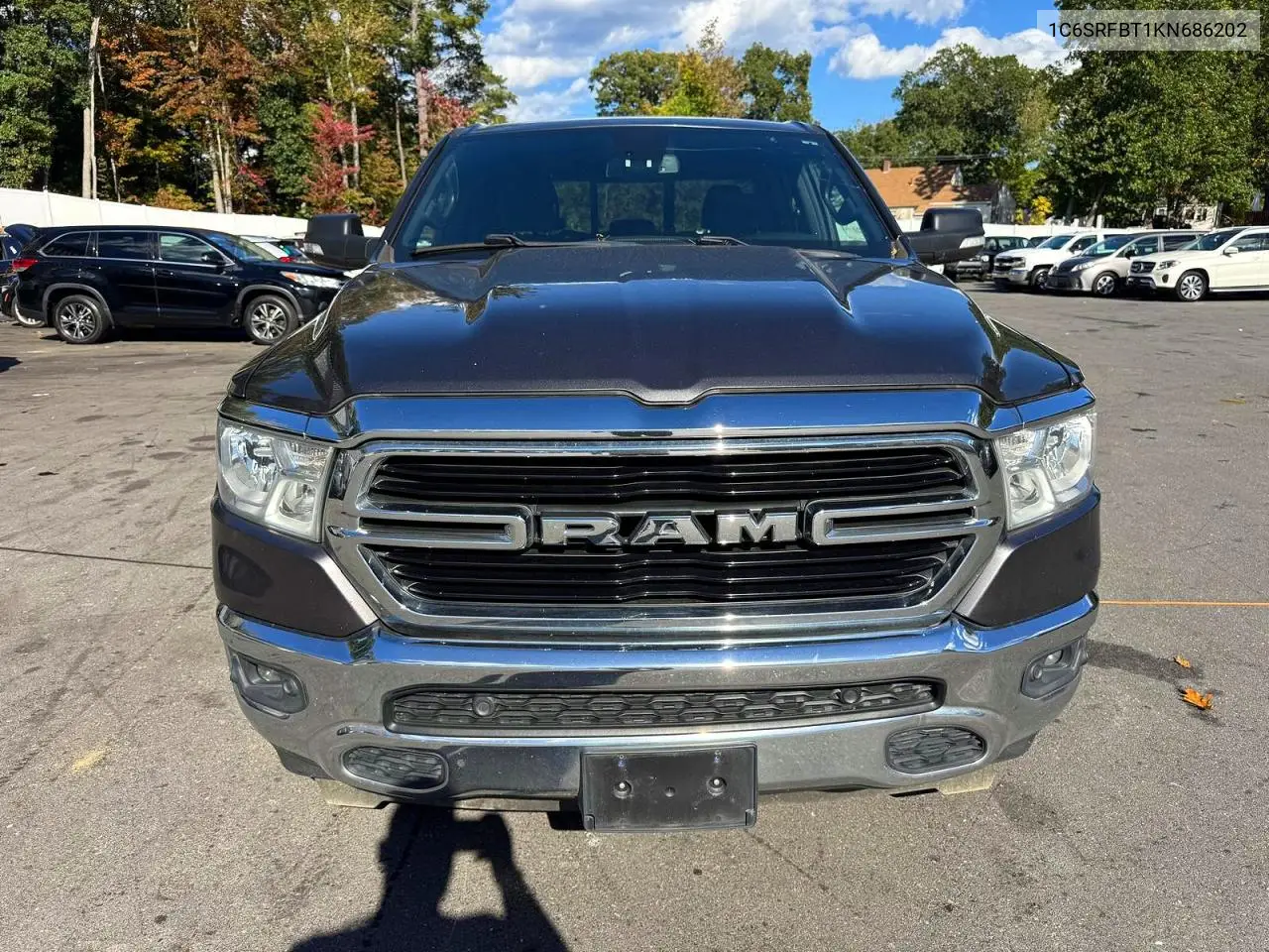 2019 RAM 1500 VIN 1C6SRFBT1KN686202 — фото 5