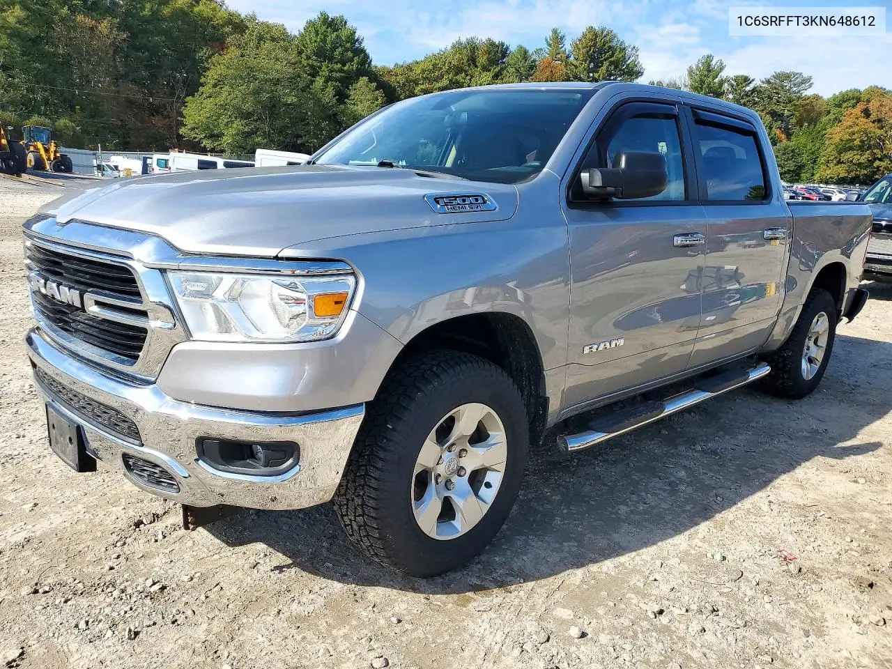 RAM 1500 2019, VIN 1C6SRFFT3KN648612