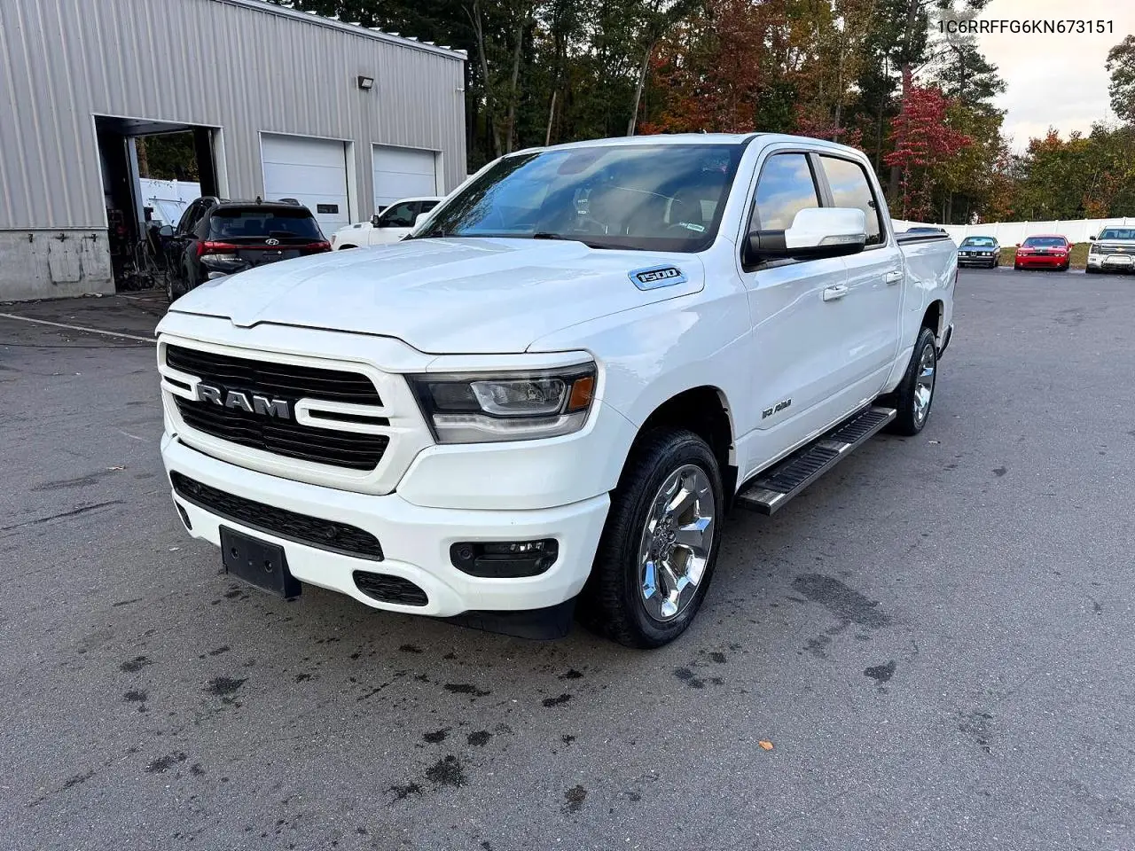 RAM 1500 2019, VIN 1C6RRFFG6KN673151