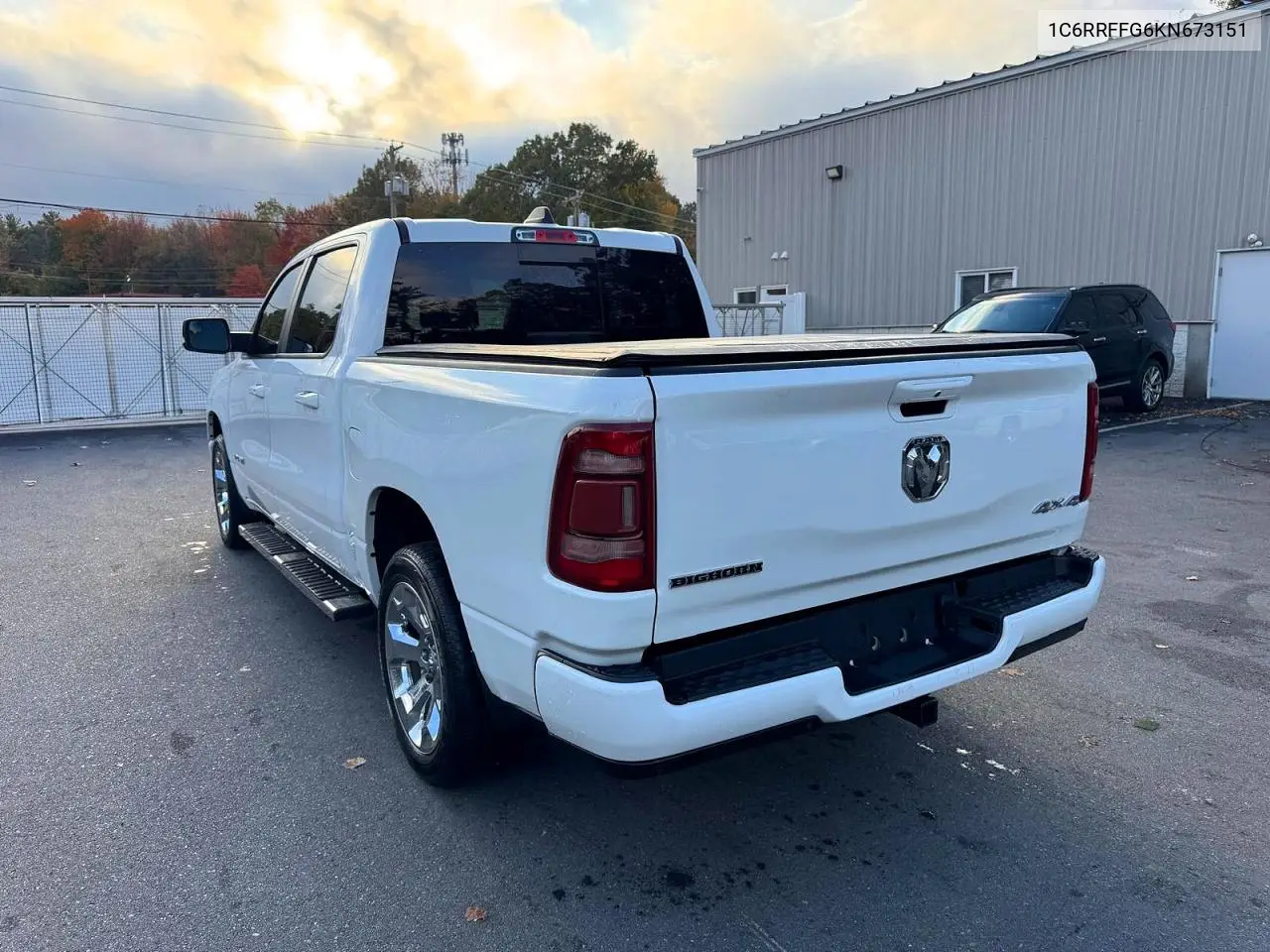 2019 RAM 1500 VIN 1C6RRFFG6KN673151 — фото 2