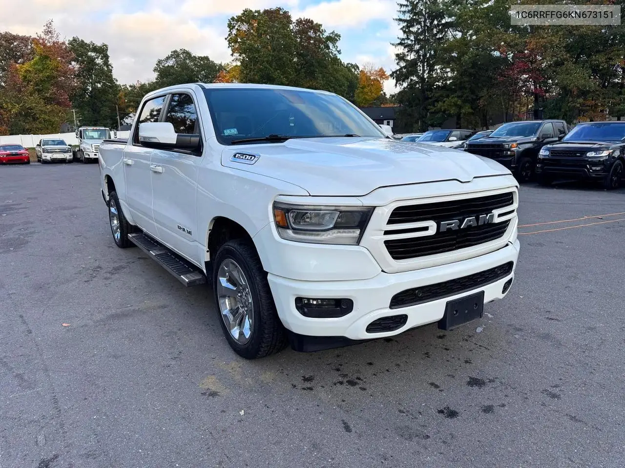 2019 RAM 1500 VIN 1C6RRFFG6KN673151 — фото 5