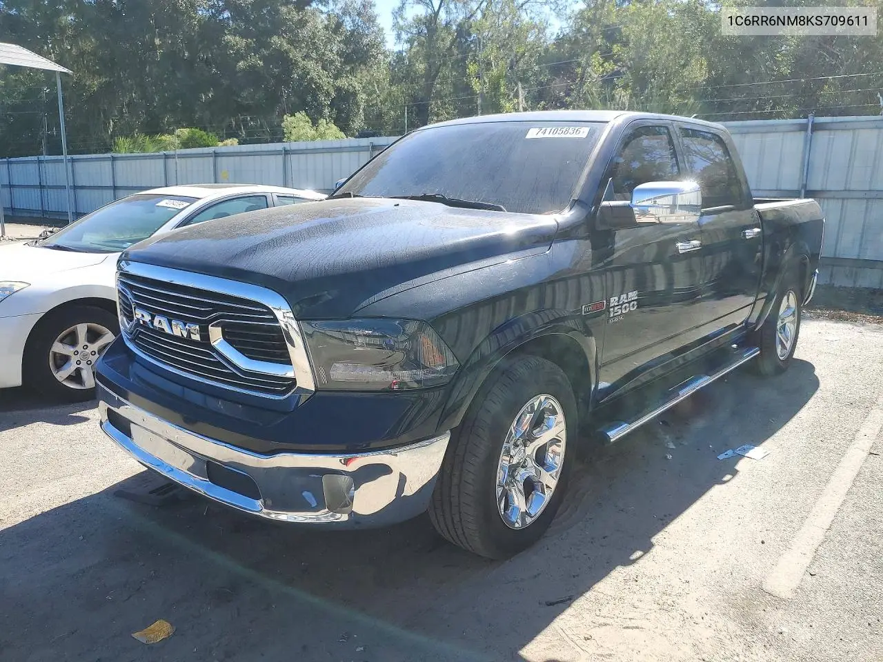 RAM 1500 2019, VIN 1C6RR6NM8KS709611