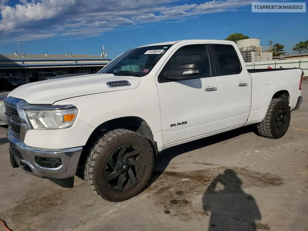 RAM 1500 2019, VIN 1C6RREBT3KN683052