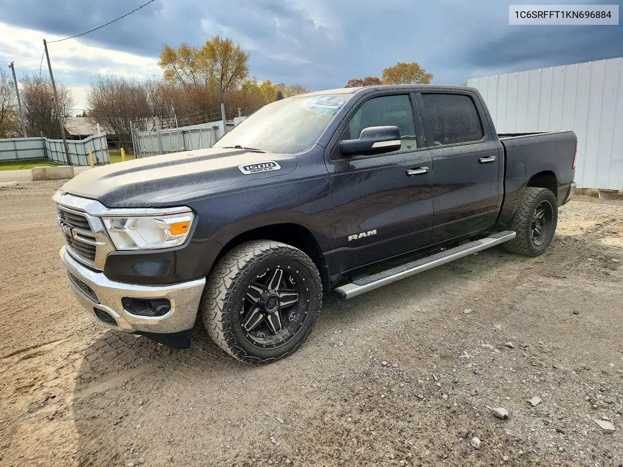 RAM 1500 2019, VIN 1C6SRFFT1KN696884