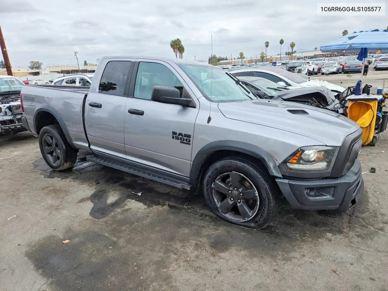 2020 RAM 1500 VIN 1C6RR6GG4LS105577 — фото 4