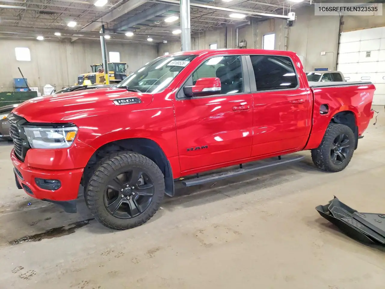 RAM 1500 2020, VIN 1C6SRFFT6LN323535