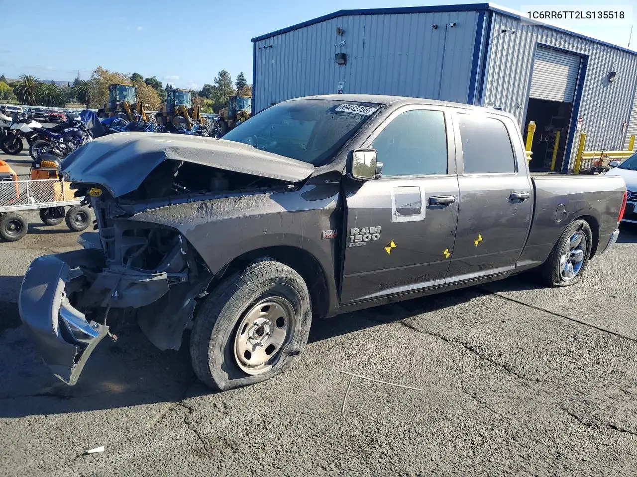 RAM 1500 2020, VIN 1C6RR6TT2LS135518