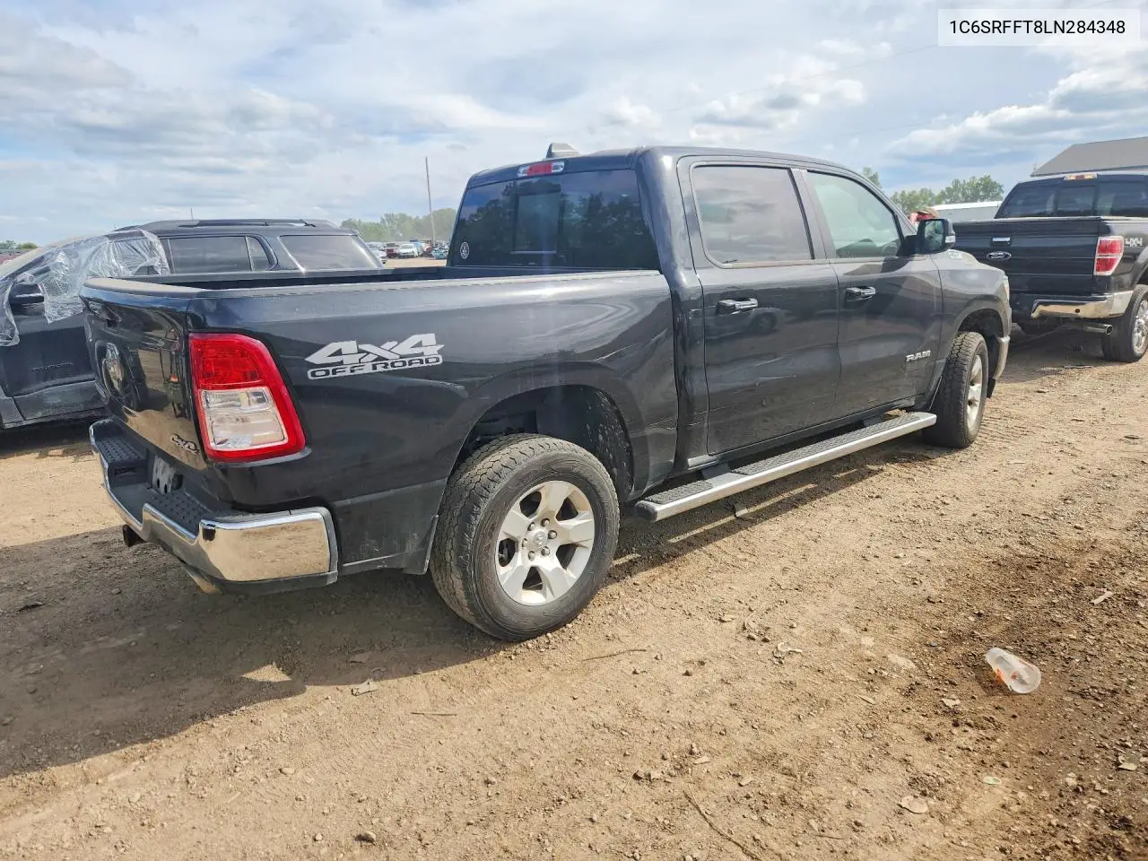 2020 RAM 1500 VIN 1C6SRFFT8LN284348 — фото 3