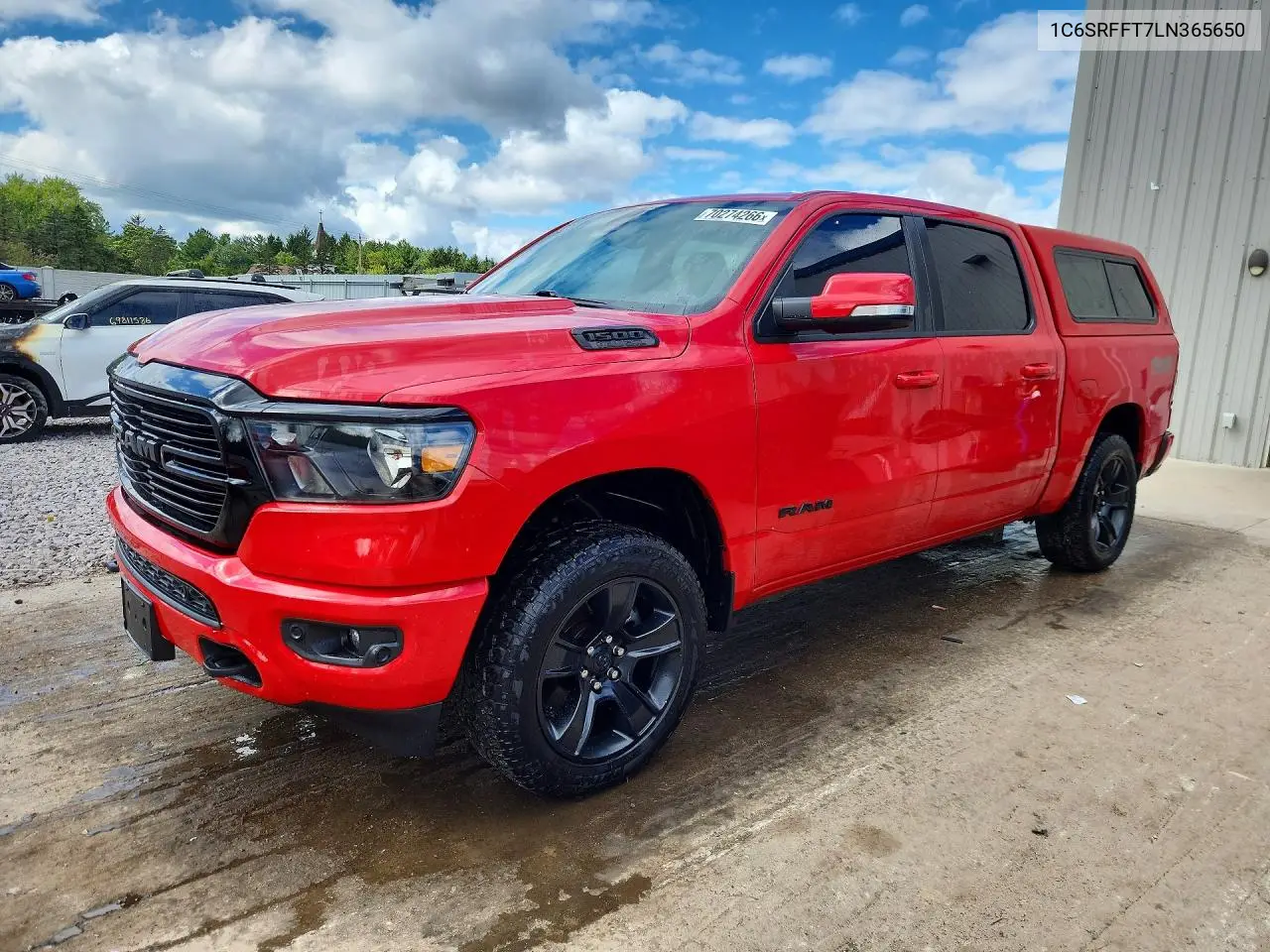 RAM 1500 2020, VIN 1C6SRFFT7LN365650