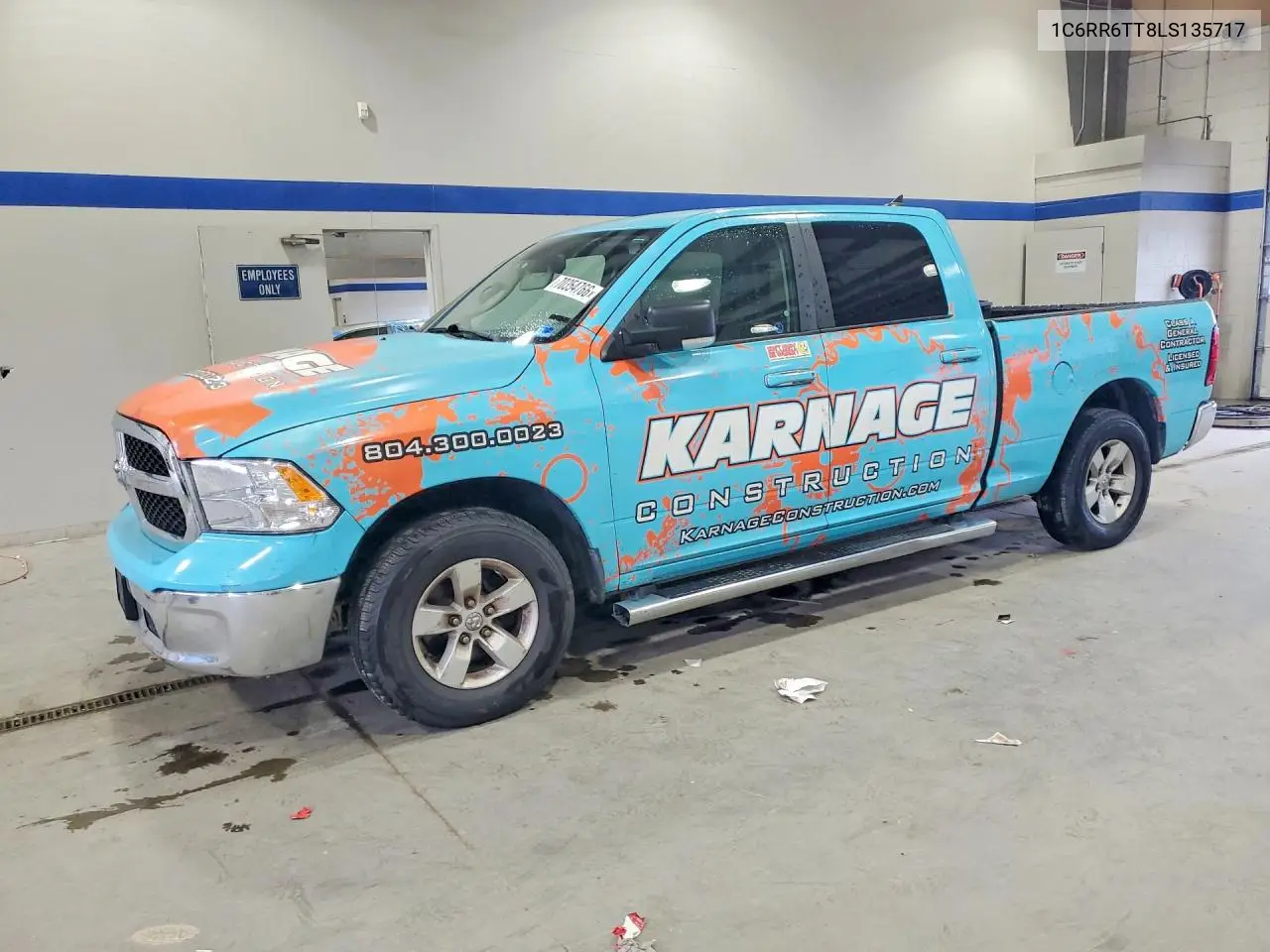 RAM 1500 2020, VIN 1C6RR6TT8LS135717