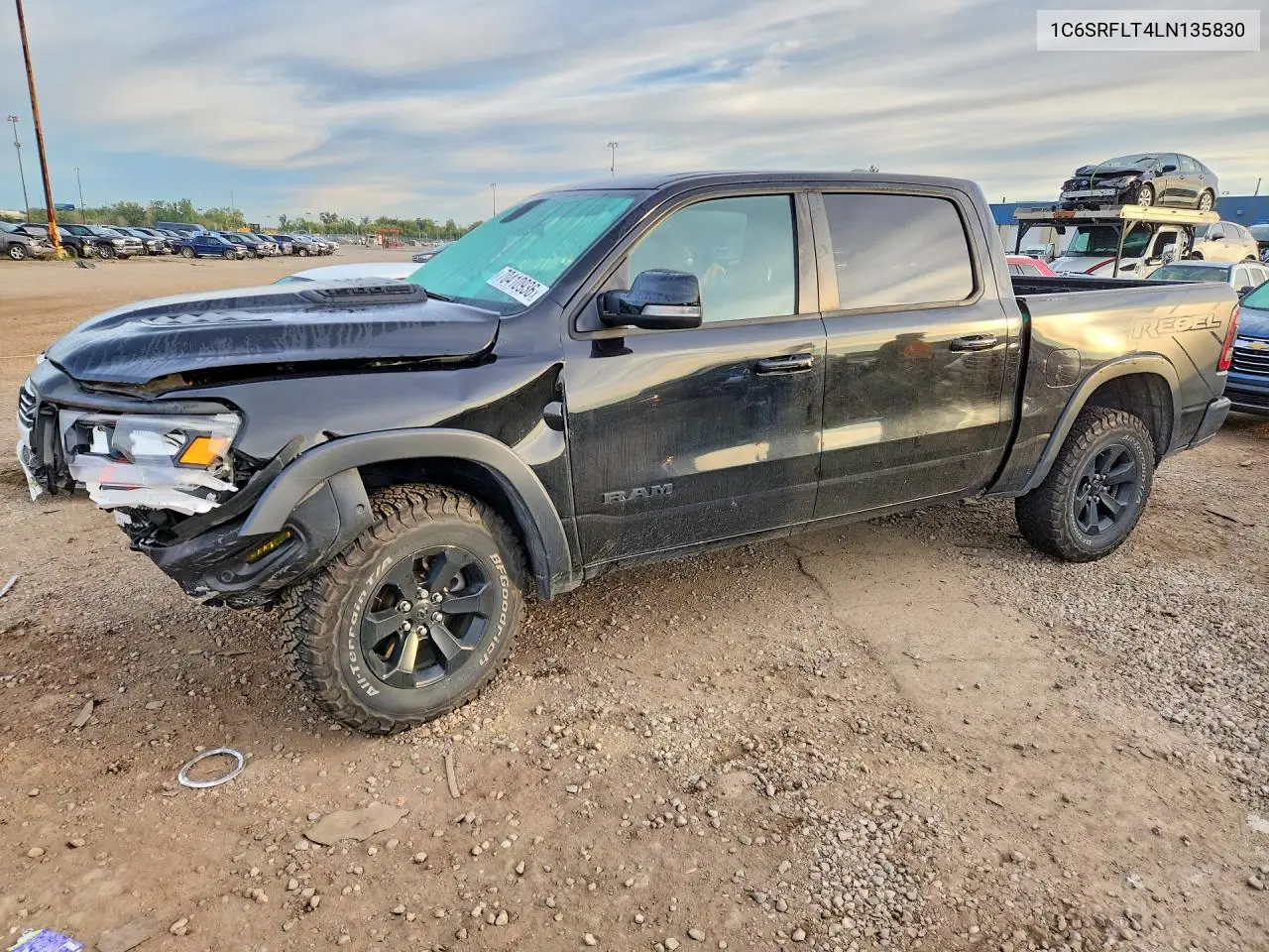 RAM 1500 2020, VIN 1C6SRFLT4LN135830