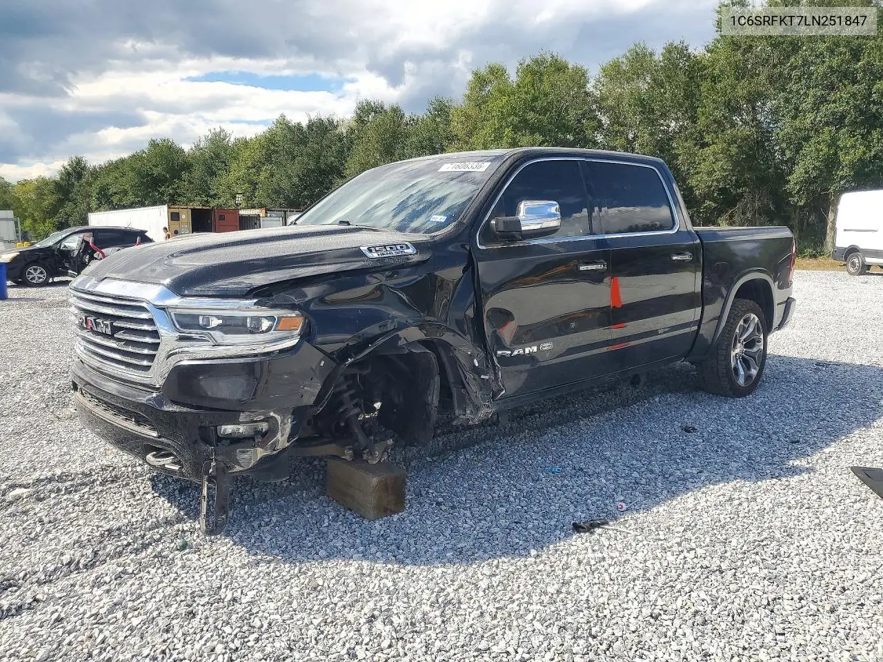 RAM 1500 2020, VIN 1C6SRFKT7LN251847