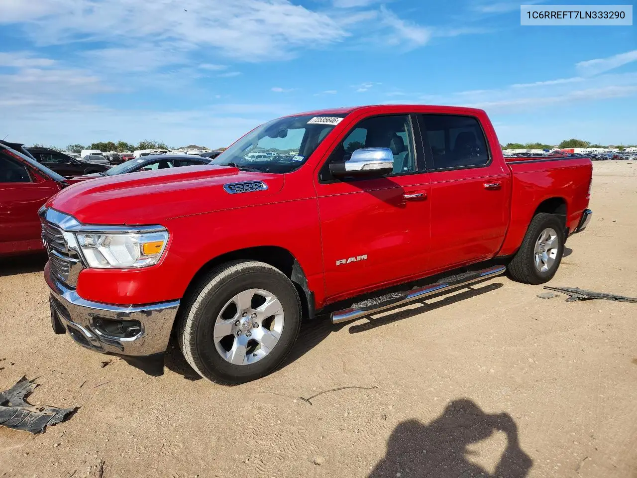 RAM 1500 2020, VIN 1C6RREFT7LN333290
