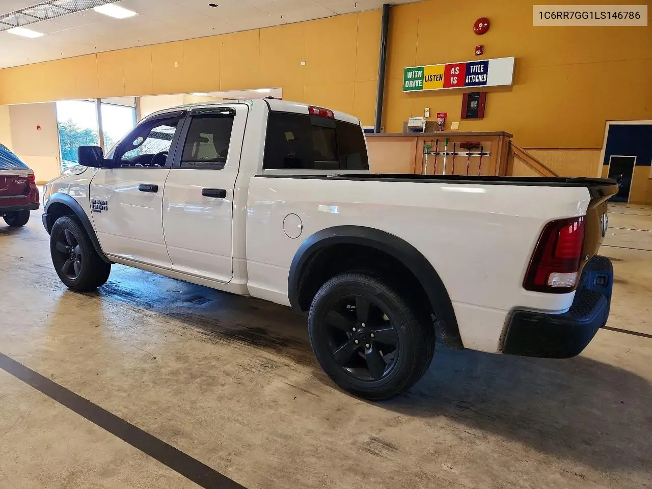2020 RAM 1500 VIN 1C6RR7GG1LS146786 — фото 2
