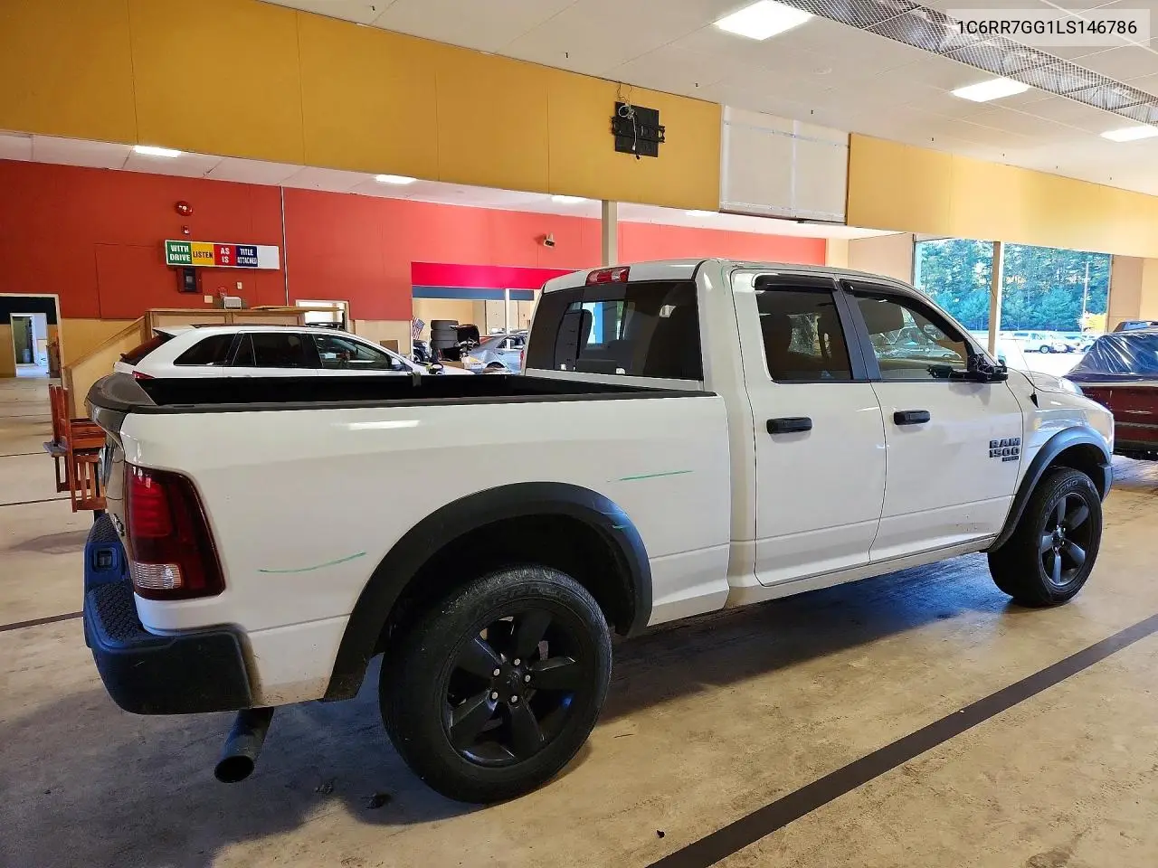 2020 RAM 1500 VIN 1C6RR7GG1LS146786 — фото 3