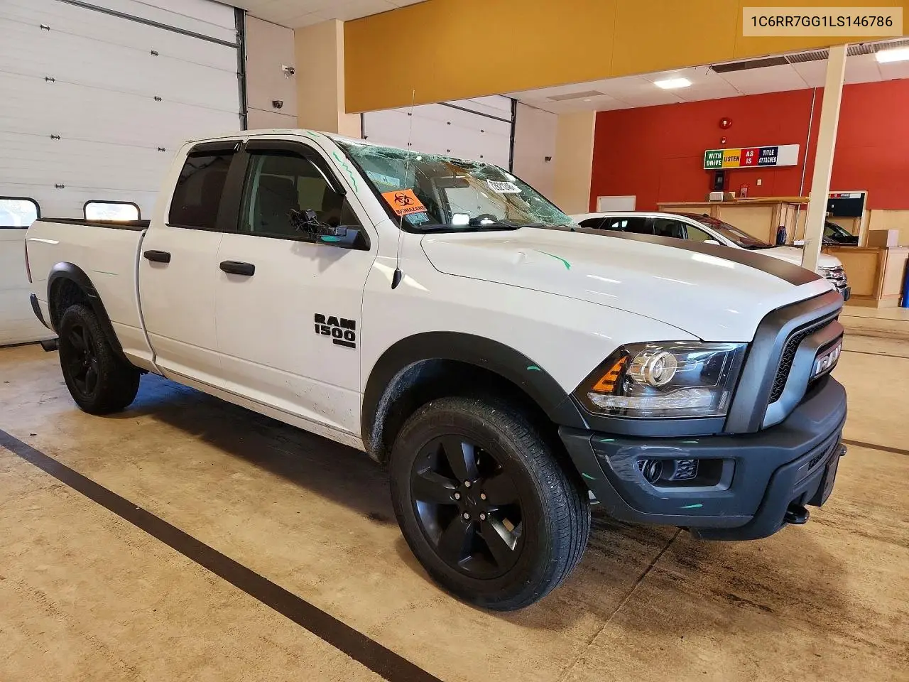 2020 RAM 1500 VIN 1C6RR7GG1LS146786 — фото 4