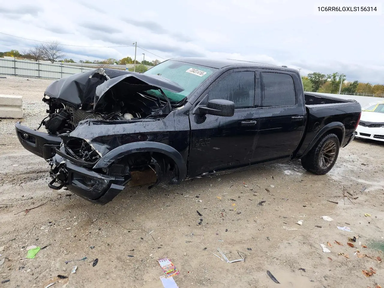 RAM 1500 2020, VIN 1C6RR6LGXLS156314