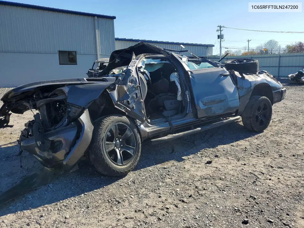 RAM 1500 2020, VIN 1C6SRFFT0LN247200