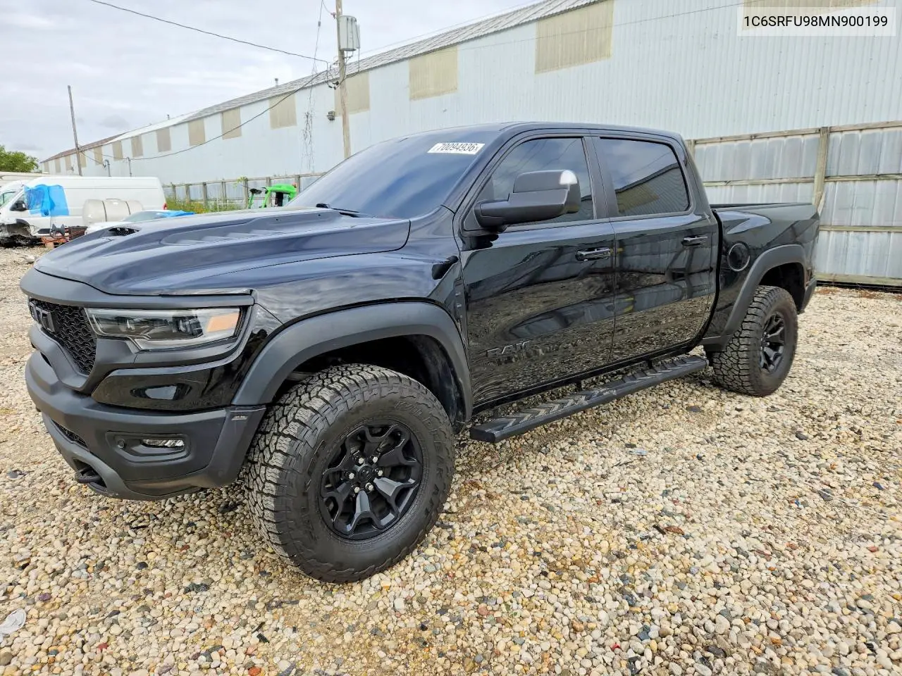RAM 1500 2021, VIN 1C6SRFU98MN900199