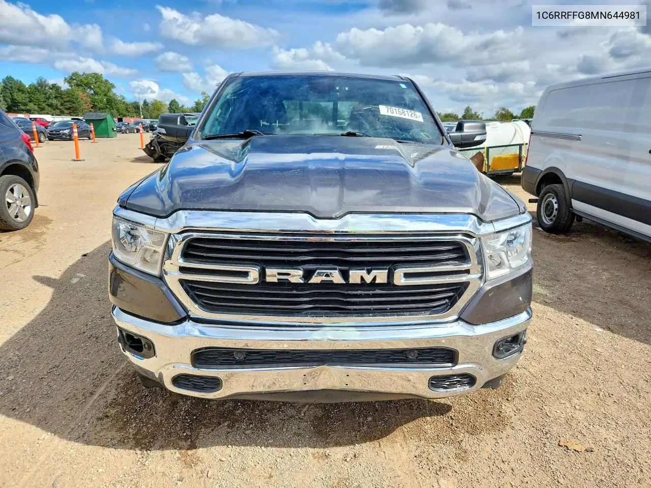 2021 RAM 1500 VIN 1C6RRFFG8MN644981 — фото 5