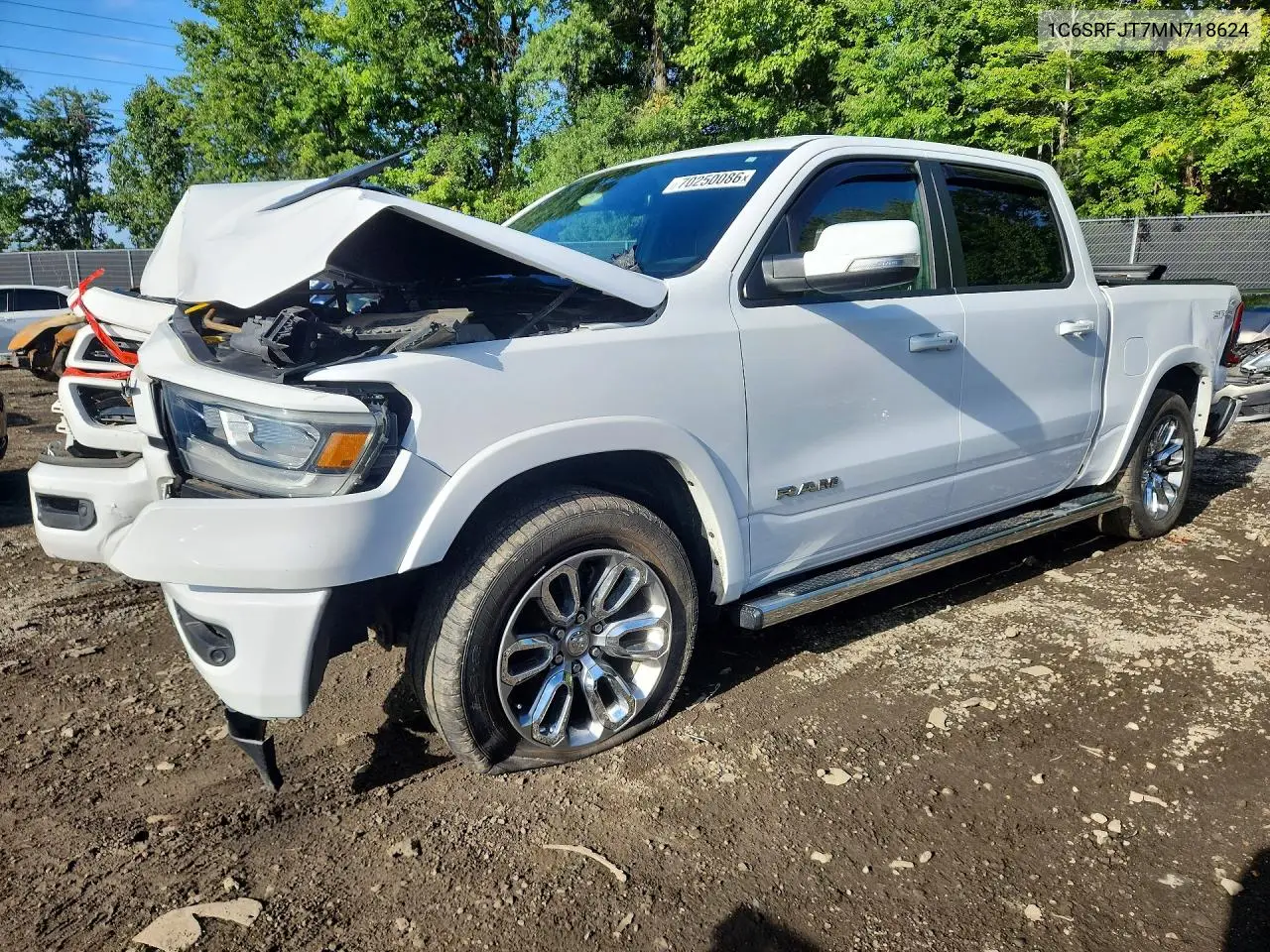 RAM 1500 2021, VIN 1C6SRFJT7MN718624