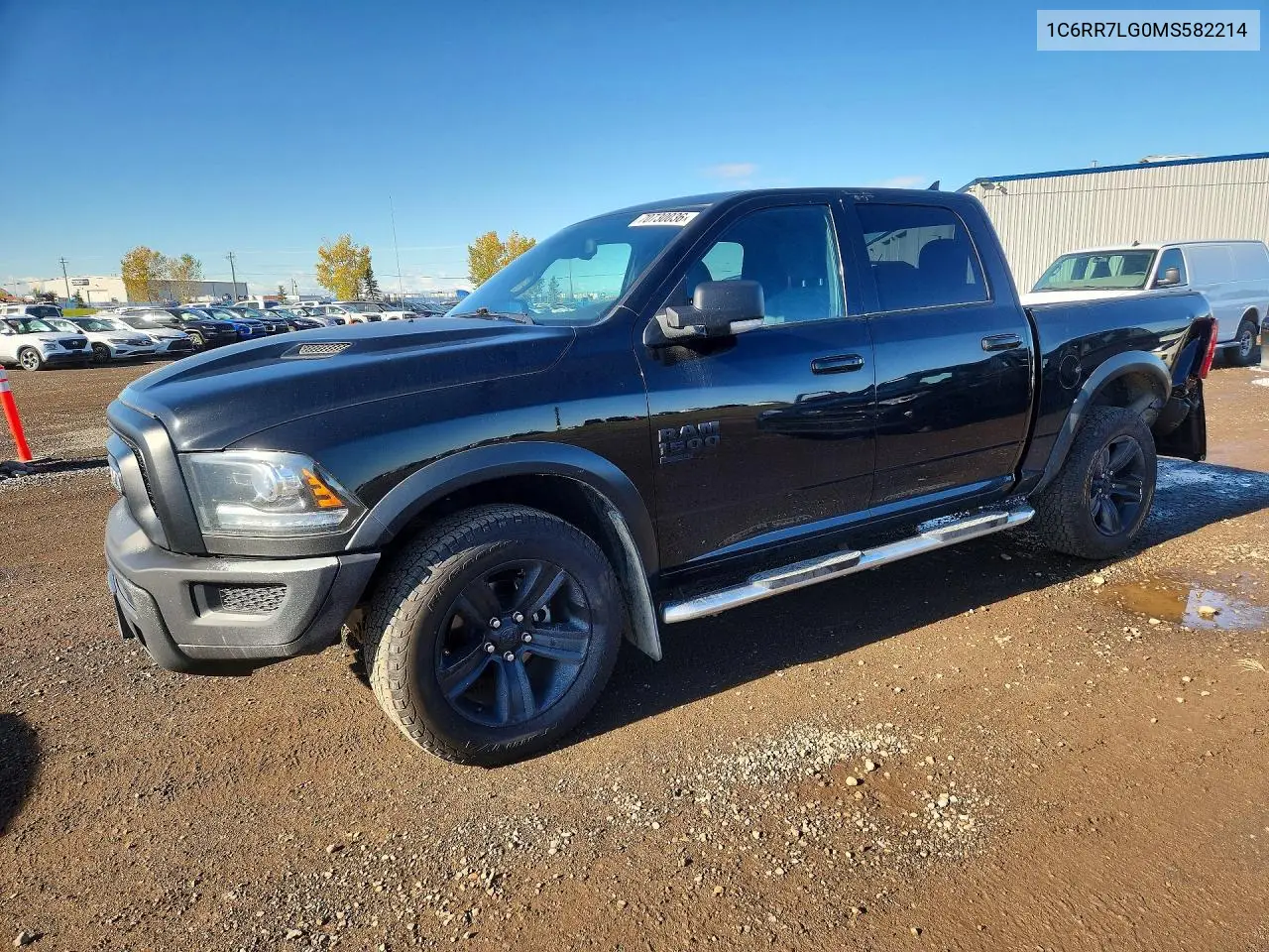 RAM 1500 2021, VIN 1C6RR7LG0MS582214