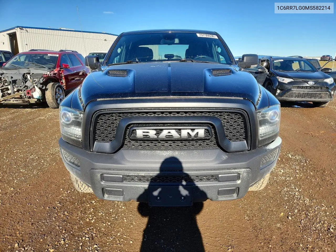 2021 RAM 1500 VIN 1C6RR7LG0MS582214 — фото 5